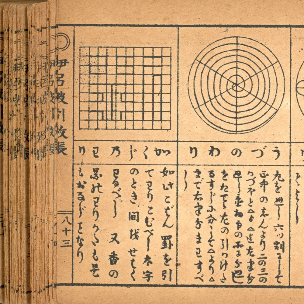 伊呂波引紋帳に掲載された角字